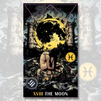 The Moon – Crypto Universe Tarot NFT
