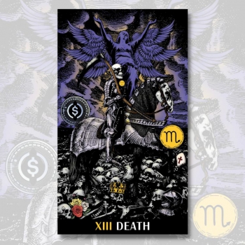 Death – Crypto Universe Tarot NFT