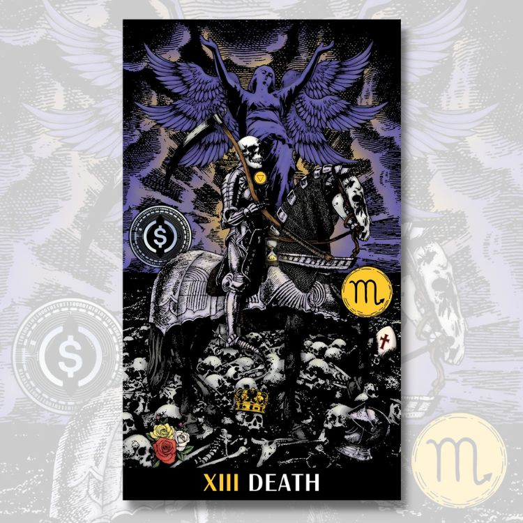 DEATH | CRYPTO UNIVERSE TAROT