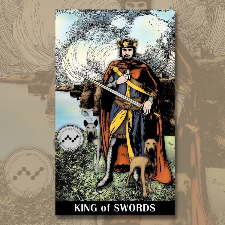 King of Swords | Crypto Universe Tarot
