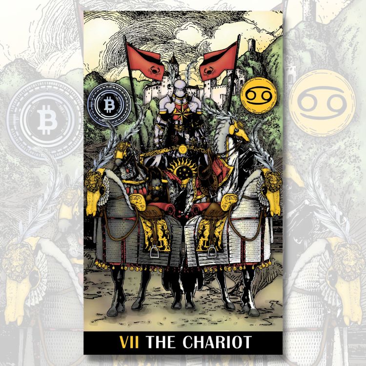 THE CHARIOT | CRYPTO UNIVERSE TAROT