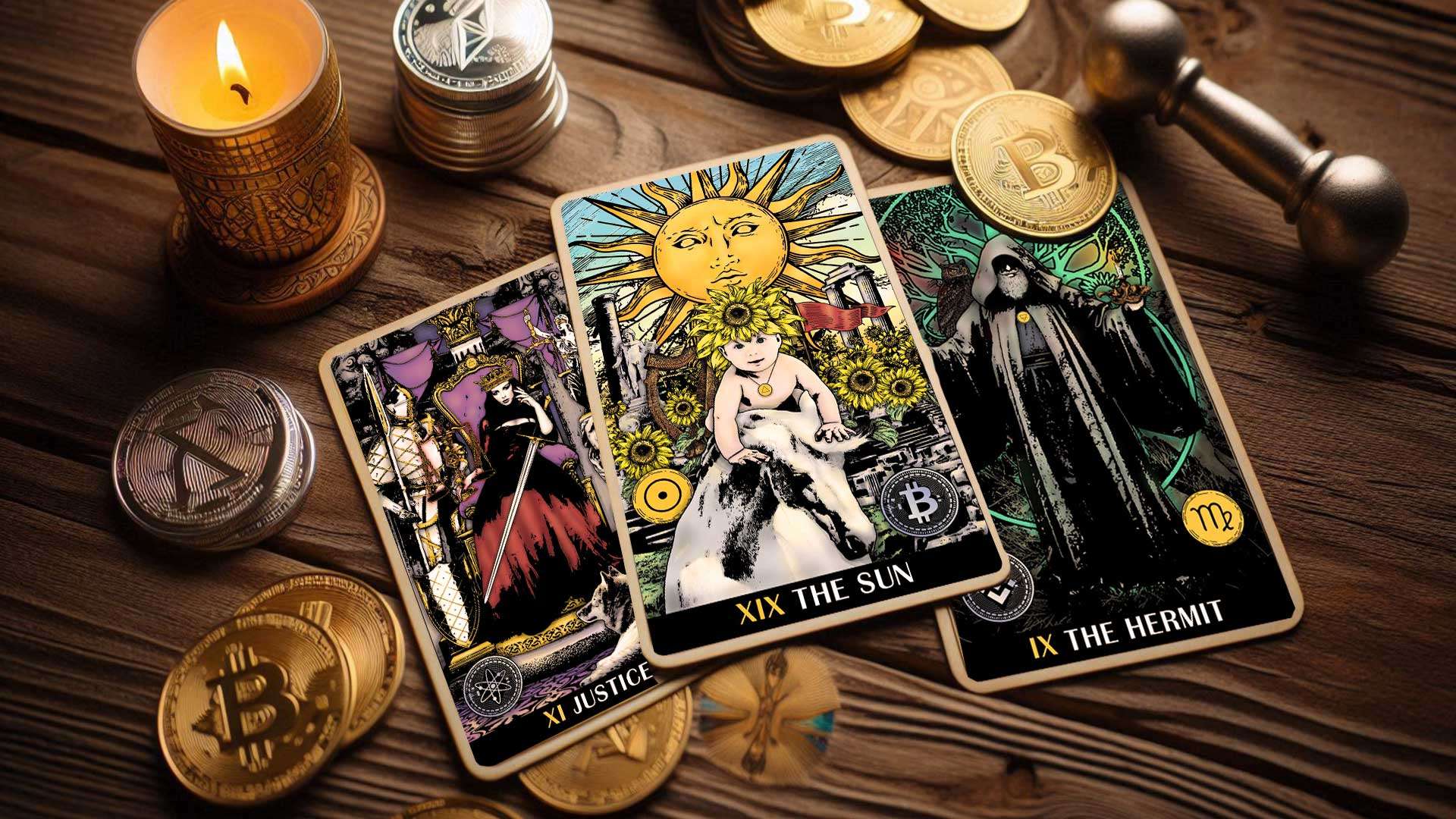 ความหมายของเหรียญ Crypto ใน 22 ไพ่ Major Arcana