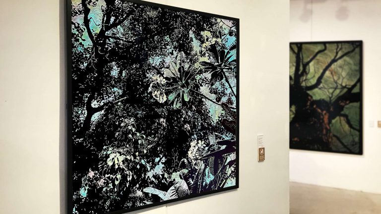 ‘ต่างกันแต่กลมกลืน’  ศิลปะร่วมสมัย โดย เอกณัฏฐ์ ได้รับคัดเลือกแสดงในนิทรรศการจิตกรรมบัวหลวง ครั้งที่ 45