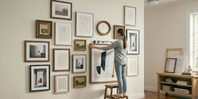 ศิลปะของการจัดวาง คู่มือการแขวนภาพให้สวยเป๊ะแบบมืออาชีพ